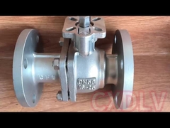 Tipo direto tamanho nominal DN50 da flange de válvula da bola dos SS da montagem do atuador elétrico ~ DN200