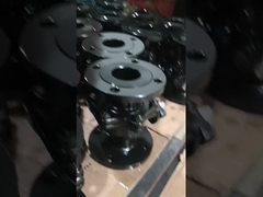 Válvula de esfera de flange durável para vários meios e temperaturas