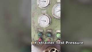 Pressão de teste do filtro Y DN125 PN16 para carroceria