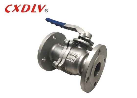 DN50 DN 100 válvula de esferas de aço inoxidável CF8/CF8M corpo de ligação com flange PN10/16 extremidades