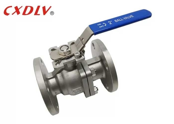 150LB 300LB 2 "~ 6" Flanged END válvula de esferas de aço inoxidável CF8 CF8MWCB Direct Mounting Pad