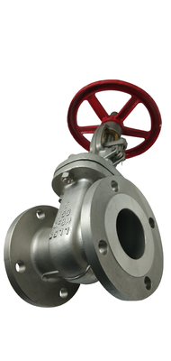 ANSI 150LB API 598 Válvula de porta com flange de aço inoxidável de roda de mão