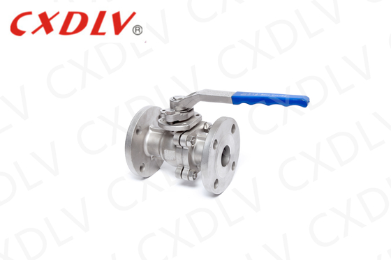 CF8 válvula de esferas de flange para óleo e outros fluidos
