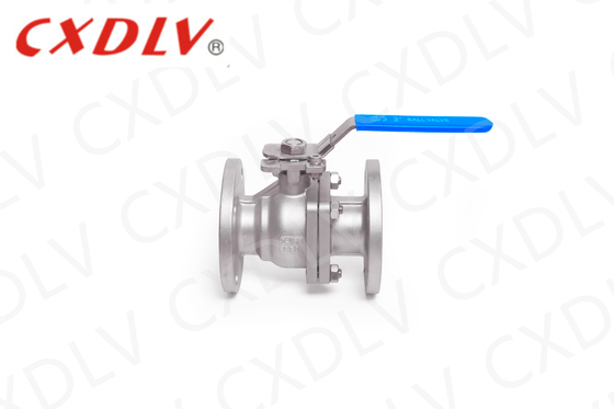 Válvula de esfera de aço inoxidável com material do corpo CF8 CF8M WCB
