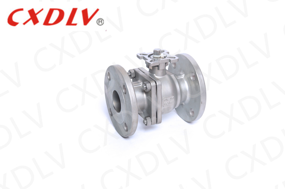 Acção elétrica de montagem direta de válvula de esferas de aço inoxidável tipo DN50 DN200