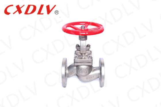 CF8M / CF8 válvula globular de aço inoxidável para aplicações de temperatura criogênica