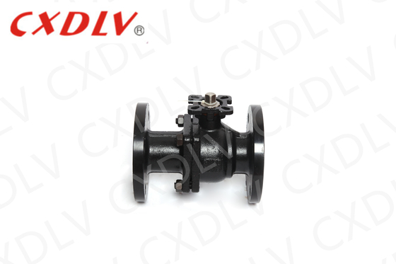 Válvula de esfera de flange durável para vários meios e temperaturas