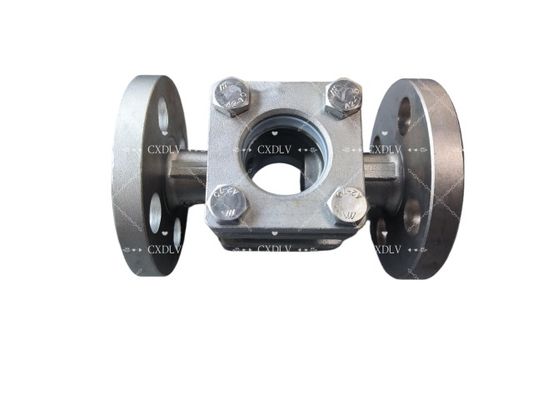 ASTI16.5 Janela de inspecção com flanges Inspecção visual de tubulações e recipientes com indicadores de caudal