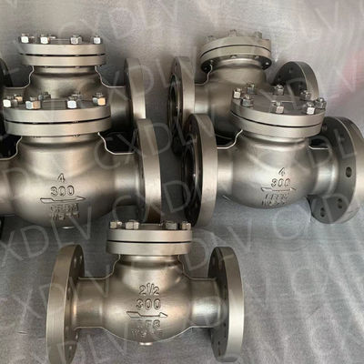 Válvula de retenção de flanges industriais para gestão precisa e suave do fluxo