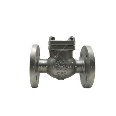 Válvula de retenção de flanges industriais para gestão precisa e suave do fluxo