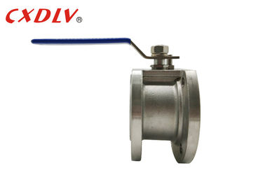a bolacha do punho 1pc flangeou pressão do Normal da válvula de bola da válvula de bola PTFE PPL Seat Itália