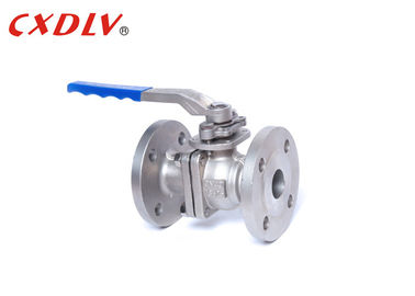 Punho flangeado de aço inoxidável SS304 SS316 WCB da válvula de bola PN16 DN50