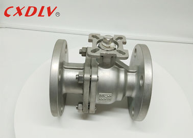 Material da válvula de esferas de aço inoxidável CF8 / CF8M