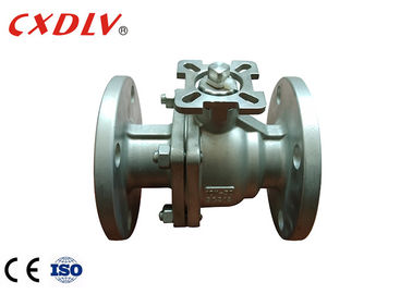 Válvula de esfera de aço inoxidável com material do corpo CF8 CF8M WCB