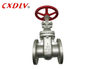 A resistência fluida pequena 150# da válvula de porta do volante da operação manual flangeou