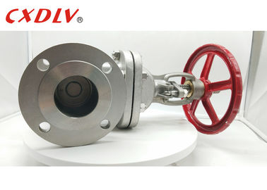 A resistência fluida pequena 150# da válvula de porta do volante da operação manual flangeou