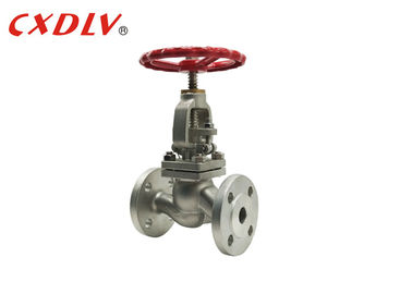 Sento metálico SUS304 Desligado PN10 válvula de globo de flange de aço inoxidável