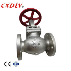 Válvula de globo hidráulica eliminada flangeada industrial do ANSI CF8M