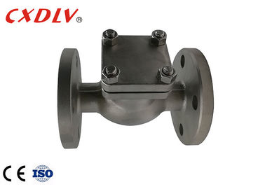 A aleta do anel CF8 de PN16 PTFE Seat flangeou válvula de verificação