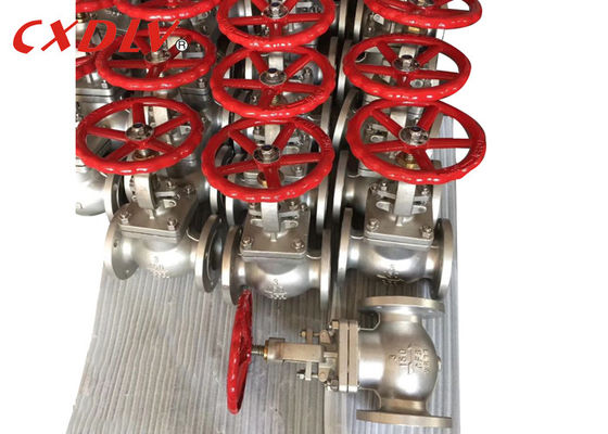 Volante SS da gaxeta 150LB de PTFE válvula de globo flangeada 3 polegadas