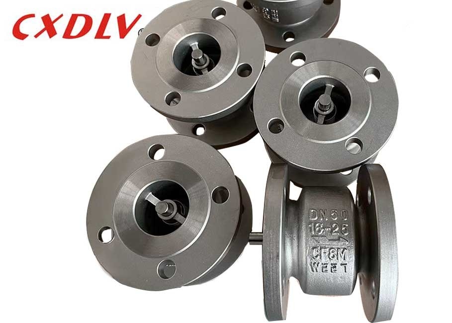 CF8 Válvula de controlo de aço inoxidável tipo silêncio vertical
