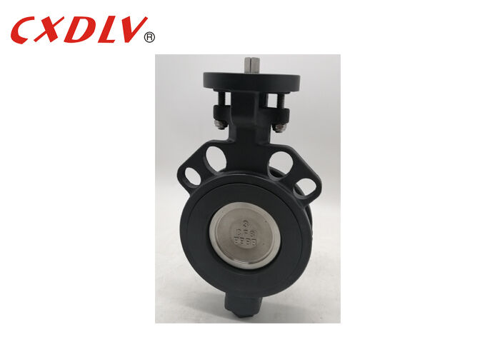 Valva de borboleta de alto desempenho dupla excêntrica tipo de bolacha de aço inoxidável JIS10K/ANSI150LB