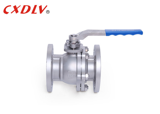 Válvula Esférica de Aço Inoxidável Fundido por Investimento com Sede de PTFE e Corpo WCB para Ambientes de Alta Temperatura