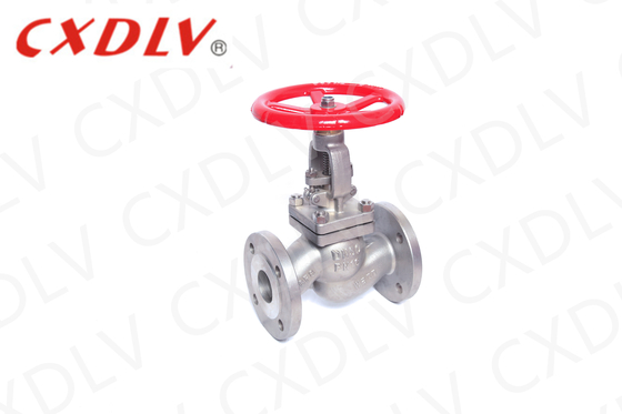 CF8M / CF8 304 válvula globular de aço inoxidável para aplicações de temperatura criogênica