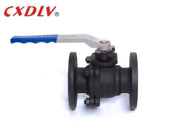 1 / 2 a 12 válvula de bola da extremidade da flange do RUÍDO JIS do API da polegada que flutua a válvula de controle do aço de molde de WCB