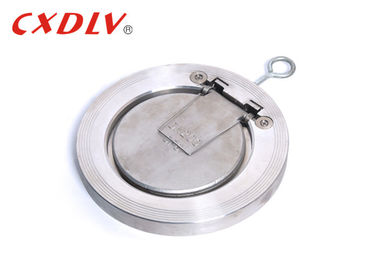 H74 escolhem a válvula de verificação da bolacha do balanço do disco com ANSI de aço inoxidável 150LB da mola