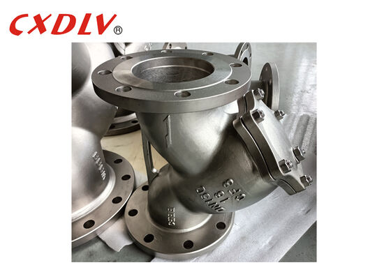 DN150 CF8 Y válvula de colagem PN16 Flanqueada Terminada 300 Micron Malha com Barmagnet