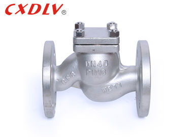 Conexão inoxidável PN16 da flange de válvula da verificação do elevador de Stee do medidor de água