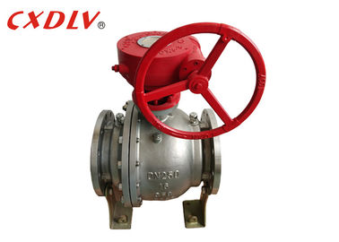 DN150 6 preço rachado de aço inoxidável do corpo da válvula de bola CF8M do eixo da polegada 2PC
