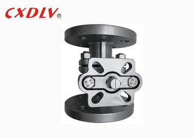 Valva de esferas de aço fundido com extremidades de flange com PPL Seat Corrosive Medium