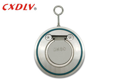 Um ISO de aço inoxidável fino macio da bolacha DN80 de Seat da válvula não do retorno da maneira habilitado