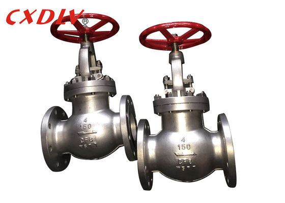 Volante SS da gaxeta 150LB de PTFE válvula de globo flangeada 3 polegadas